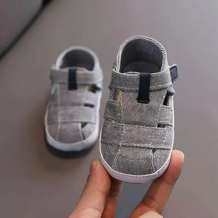 LXJNGSJ Popular Newborn Fashion Soft Soles Canvas Baby Shoes for Boys and Girls - Breathable Sandals for First Walking Ideal for Summer Beach
LXJNGSJ Popular Newborn Fashion Soft Soles Canvas Baby Shoes for Boys and Girls - Breathable Sandals for First Walking Ideal for Summer Beach