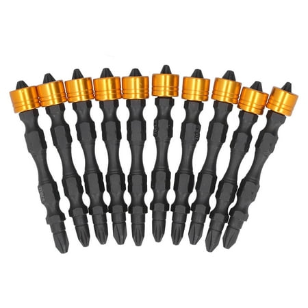 Magnetic Screwdriver Bit S2 Alloy Steel Electric Power Driver Bits 10Pcs For Cordless Drills
Magnetic Screwdriver Bit S2 Alloy Steel Electric Power Driver Bits 10Pcs For Cordless Drills