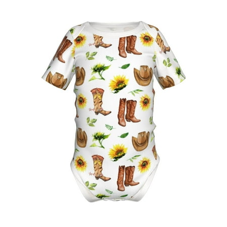 Yiaed Rustic Western Charm Print Infant Climbing Short Sleeve Onesie One-Piece Baby Bodysuit Clothes 0-12 Months -9M
Yiaed Rustic Western Charm Print Infant Climbing Short Sleeve Onesie One-Piece Baby Bodysuit Clothes 0-12 Months -9M
