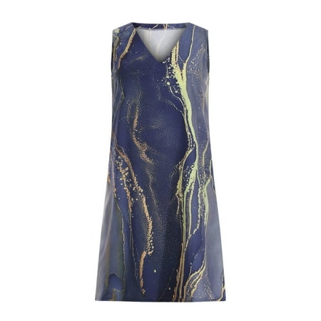 Women s Summer Sleeveless V Neck Tank Dresses Loose Flowy Heart Print Casual Mini Sundress Tank Dress for Women
Women s Summer Sleeveless V Neck Tank Dresses Loose Flowy Heart Print Casual Mini Sundress Tank Dress for Women