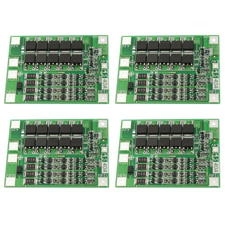 

4S 40A Li- Lithium Battery Charger Protection Board 18650 BMS for Drill Motor 11.1V 12.6V/14.8V 16.8V Balance Board