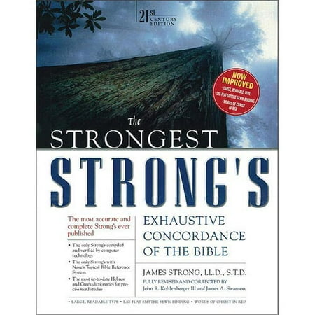 Strong Exhaustive Concordance Of The Bible Free