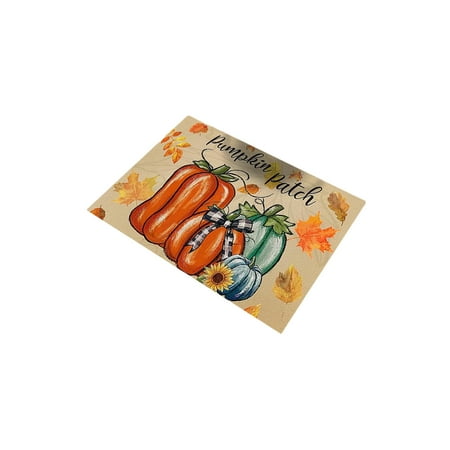 Placemat Kitchen Restaurant Pumpkin Maple Leaf Fall Pumpkin Halloween Thanksgiving Restaurant Mat 15.75x11.81in for Gift
Placemat Kitchen Restaurant Pumpkin Maple Leaf Fall Pumpkin Halloween Thanksgiving Restaurant Mat 15.75x11.81in for Gift