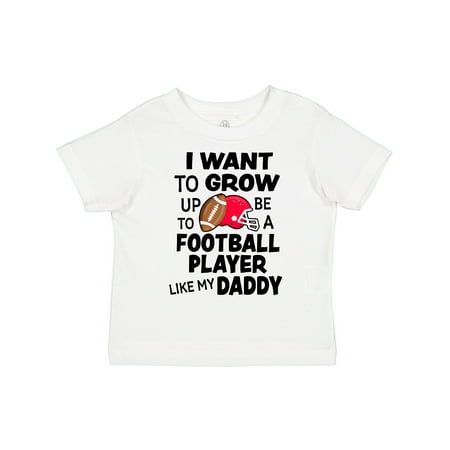 Inktastic I Want to Grow Up to Be a Football Player Like My Daddy Gift Toddler Boy or Toddler Girl T-Shirt
Inktastic I Want to Grow Up to Be a Football Player Like My Daddy Gift Toddler Boy or Toddler Girl T-Shirt