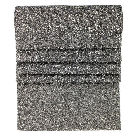 Sparkles Home Luminous Rhinestone Table Runner Charcoal 108