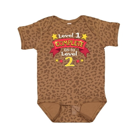 Inktastic Level 1 Complete on to Level 2 2nd Birthday Level Up Gift Baby Boy or Baby Girl Bodysuit
Inktastic Level 1 Complete on to Level 2 2nd Birthday Level Up Gift Baby Boy or Baby Girl Bodysuit