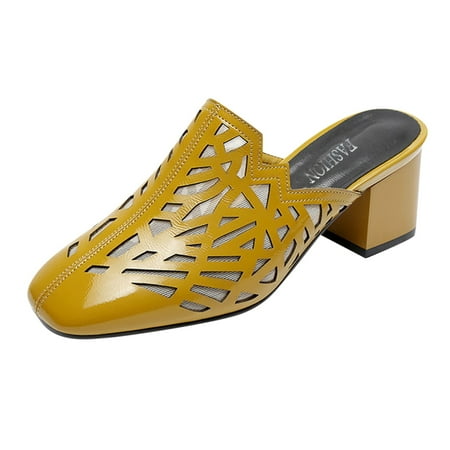 Womens Sandals Fashion Women Sandals Spring And Summer High Heels Hollow Round Toe Heels
Womens Sandals Fashion Women Sandals Spring And Summer High Heels Hollow Round Toe Heels