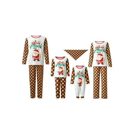 EYIIYE Family Christmas Matching Pajamas Sets Santa Print Psj Jammies for Adults Kids Baby Holiday Xmas Sleepwear Set
EYIIYE Family Christmas Matching Pajamas Sets Santa Print Psj Jammies for Adults Kids Baby Holiday Xmas Sleepwear Set