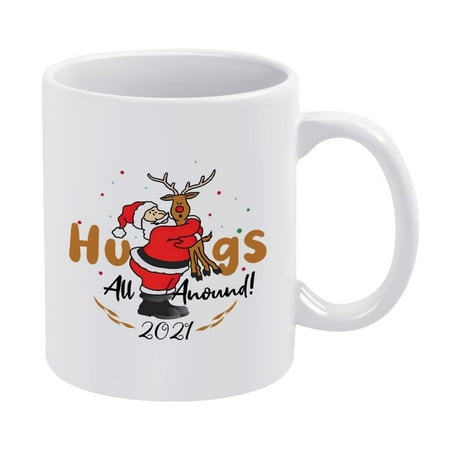 Hugs All Around 2021 Coffee Mug Funny Novelty Coffee Cup White Ceramic Tea Mug Gifts for Kids Men Women Xmas Birthday Christmas Mug 11oz
Hugs All Around 2021 Coffee Mug Funny Novelty Coffee Cup White Ceramic Tea Mug Gifts for Kids Men Women Xmas Birthday Christmas Mug 11oz