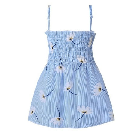 Fesfesfes Toddler Kids Dress Baby Girl Summer Seaside Beach Dress Sling Skirt Floral Skirt
Fesfesfes Toddler Kids Dress Baby Girl Summer Seaside Beach Dress Sling Skirt Floral Skirt