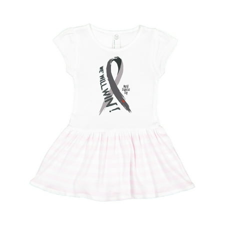 Inktastic We Will Win World Diabetes Day with Ribbon Gift Toddler Girl Dress
Inktastic We Will Win World Diabetes Day with Ribbon Gift Toddler Girl Dress