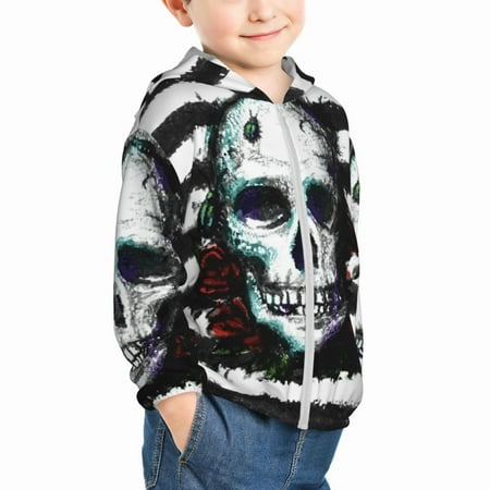 Uemuo Watercolor Skull Pattern Rash Guard for Boys Girls Long Sleeve Swim Shirts UPF 50+ UV Sun Protection Hooded Fishing Shirt with Pocket for Kid-2 Years
Uemuo Watercolor Skull Pattern Rash Guard for Boys Girls Long Sleeve Swim Shirts UPF 50+ UV Sun Protection Hooded Fishing Shirt with Pocket for Kid-2 Years