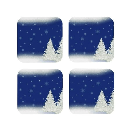 Pofeuu Christmas Fir Tree Print Coasters for Drinks 4Pack PU Leather Coasters Bar Drink Coasters for Tabletop Protection Furniture from Damage-Square
Pofeuu Christmas Fir Tree Print Coasters for Drinks 4Pack PU Leather Coasters Bar Drink Coasters for Tabletop Protection Furniture from Damage-Square