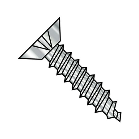 10-12X1/2 Phil Flat Undercut Self Tapping Screw Type A Fully Threaded 18 8 Stainless (Pack Qty 3 000) BC-1008APU188
10-12X1/2 Phil Flat Undercut Self Tapping Screw Type A Fully Threaded 18 8 Stainless (Pack Qty 3 000) BC-1008APU188