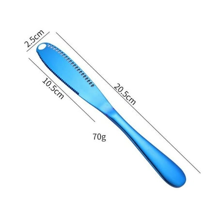 1PC Multifunctional Stainless Steel Butter Cutter Knife Cream Knife Western Bread Jam Knife Cheese Spreader Tableware Knife Tools
1PC Multifunctional Stainless Steel Butter Cutter Knife Cream Knife Western Bread Jam Knife Cheese Spreader Tableware Knife Tools