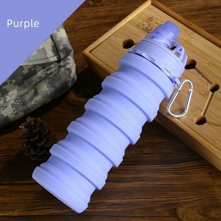 Arogan Collapsible Water Bottle Reuseable BPA Free Silicone Foldable Water Bottles for Travel Gym Camping Hiking Portable Leak Proof Sports Water Bottle with Carabiner Purple
Arogan Collapsible Water Bottle Reuseable BPA Free Silicone Foldable Water Bottles for Travel Gym Camping Hiking Portable Leak Proof Sports Water Bottle with Carabiner Purple
