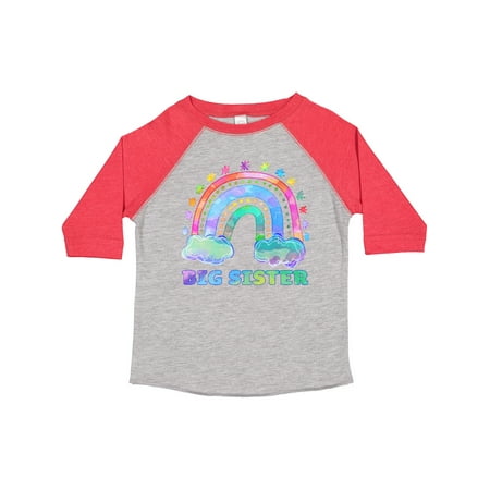 Inktastic Big Sister Watercolor Rainbow with Clouds Gift Toddler Toddler Girl T-Shirt
Inktastic Big Sister Watercolor Rainbow with Clouds Gift Toddler Toddler Girl T-Shirt
