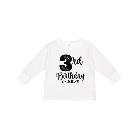 Inktastic 3rd Birthday 3 Year Old Girl Gift Toddler Toddler Girl Long Sleeve T-Shirt 
Inktastic 3rd Birthday 3 Year Old Girl Gift Toddler Toddler Girl Long Sleeve T-Shirt
