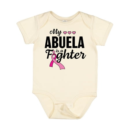 Inktastic Breast Cancer Awareness My Abuela is a Fighter Gift Baby Boy or Baby Girl Bodysuit
Inktastic Breast Cancer Awareness My Abuela is a Fighter Gift Baby Boy or Baby Girl Bodysuit