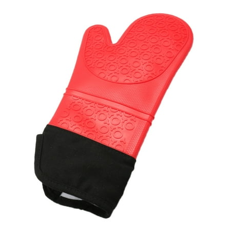 Meizhencang 1Pc Double Wall Thicken Padded Heat Isolation Microwave Glove Kitchen Supply