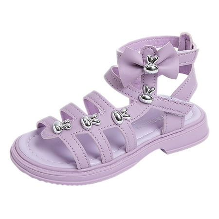 Ketyyh-chn99 Toddler Girl Sandals Fashion Girls Shoes Flat Bottom Breathable Soft Shoes Purple 34
Ketyyh-chn99 Toddler Girl Sandals Fashion Girls Shoes Flat Bottom Breathable Soft Shoes Purple 34