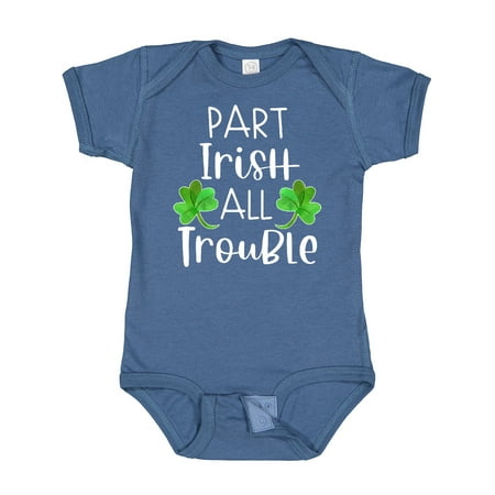 Inktastic Part Irish All Trouble St. Patrick s Day with Green Clovers Gift Baby Boy or Baby Girl Bodysuit
Inktastic Part Irish All Trouble St. Patrick s Day with Green Clovers Gift Baby Boy or Baby Girl Bodysuit