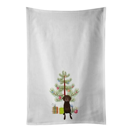 Labrador Retriever Chocolate #2 Christmas White Kitchen Towel Set of 2 19 in x 28 in
Labrador Retriever Chocolate #2 Christmas White Kitchen Towel Set of 2 19 in x 28 in