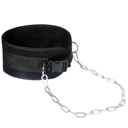 Strength Training Pull-up Weight-bearing Iron Chain Belt Support Back Waist Protective Adjustable Buckle for Fitness (Black)
Strength Training Pull-up Weight-bearing Iron Chain Belt Support Back Waist Protective Adjustable Buckle for Fitness (Black)