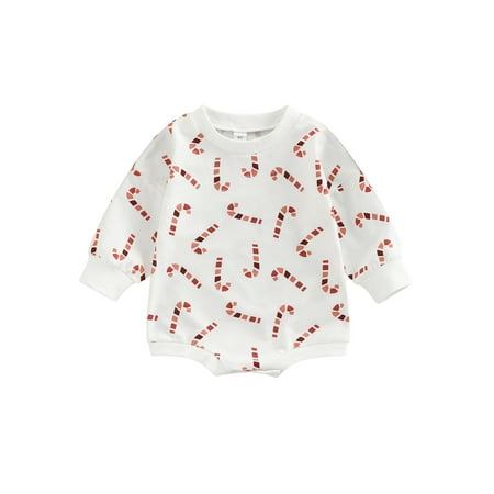 wybzd Toddler Baby Girls Boys Autumn Jumpsuit Christmas Candy Printed Long Sleeve Sweatshirt Romper White 0-3 Months
wybzd Toddler Baby Girls Boys Autumn Jumpsuit Christmas Candy Printed Long Sleeve Sweatshirt Romper White 0-3 Months