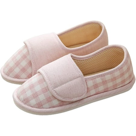 CoCopeaunt Women Adjustable Indoor Slippers Memory Foam House Shoes Closed Toe Slipper Arthritis Edema Shoes
CoCopeaunt Women Adjustable Indoor Slippers Memory Foam House Shoes Closed Toe Slipper Arthritis Edema Shoes