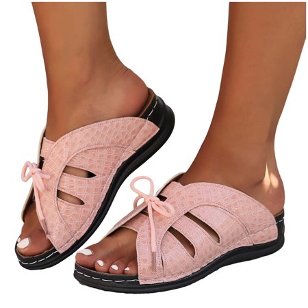 Pyhlmscde Womens Sandals Open Toe Slip On Flat Heel Slides Sandal Slope Heel Lace Up Beach Slippers Summer Casual Shoes
Pyhlmscde Womens Sandals Open Toe Slip On Flat Heel Slides Sandal Slope Heel Lace Up Beach Slippers Summer Casual Shoes