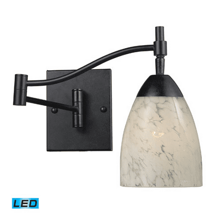 Wall Sconces 1 Light LED With Dark Rust Finish Snow White Glass 22 inch 13.5 Watts - World of Lamp
Wall Sconces 1 Light LED With Dark Rust Finish Snow White Glass 22 inch 13.5 Watts - World of Lamp