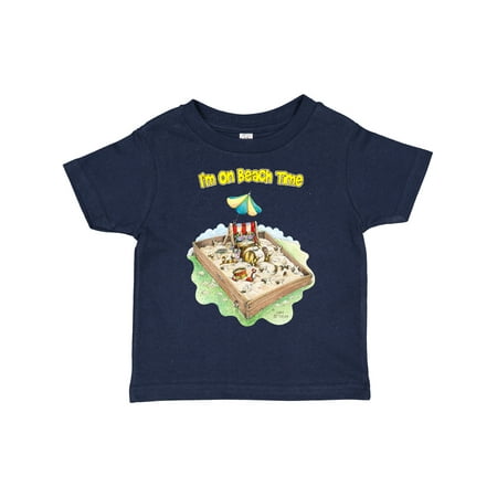 Inktastic I m on Beach Time with Sandbox and Beach Chair Gift Toddler Boy or Toddler Girl T-Shirt 
Inktastic I m on Beach Time with Sandbox and Beach Chair Gift Toddler Boy or Toddler Girl T-Shirt