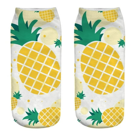 STEADY Cute Work Cotton Socks 3D Fruit Watermelon Pineapple Print Medium Sports Socks
STEADY Cute Work Cotton Socks 3D Fruit Watermelon Pineapple Print Medium Sports Socks