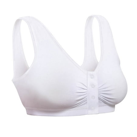 Cooling Snap Front Bra Size Small White