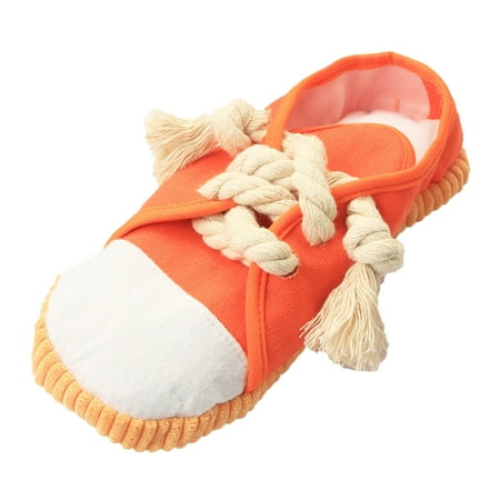 Realyc Shoes Toy Creative Pure Color Soft Fabric Shoes Dog Chewing Toy for Pet Owner
Realyc Shoes Toy Creative Pure Color Soft Fabric Shoes Dog Chewing Toy for Pet Owner
