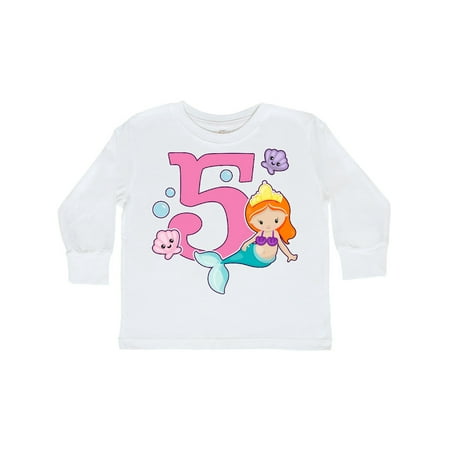 Inktastic I am 5 years old Birthday with Mermaid Gift Toddler Toddler Girl Long Sleeve T-Shirt
Inktastic I am 5 years old Birthday with Mermaid Gift Toddler Toddler Girl Long Sleeve T-Shirt