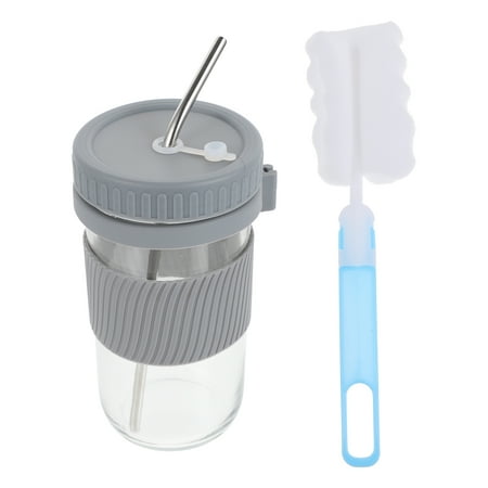 1 Set of Creative Mason Jar Sublimation Mug Juice Cup Set Water Holder