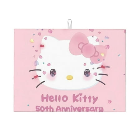 Hello Kitty Dish Drying Mat Xl Highly Absorbent Microfiber Kitchen Counter Mat Dish Drying Pad For Dishes Utensils Pots And Pans Extra Large 18 X 24
Hello Kitty Dish Drying Mat Xl Highly Absorbent Microfiber Kitchen Counter Mat Dish Drying Pad For Dishes Utensils Pots And Pans Extra Large 18 X 24