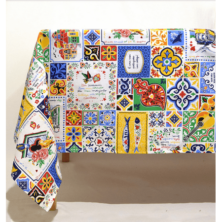 Limol 100% Cotton Pinga Amor Tablecloth Made in Portugal - Various Sizes (79 - 200cm (Round))
Limol 100% Cotton Pinga Amor Tablecloth Made in Portugal - Various Sizes (79 - 200cm (Round))
