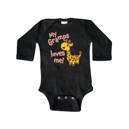 Inktastic My Gramps Loves me- cute giraffe Gift Baby Boy or Baby Girl Long Sleeve Bodysuit
Inktastic My Gramps Loves me- cute giraffe Gift Baby Boy or Baby Girl Long Sleeve Bodysuit