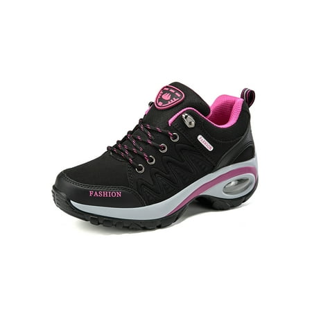 Lumento Trekking Shoe for Women s Non-slip Sneakers Air Cushion Athletic Shoes Wear-resistant Casual Sneaker Climbing Lace Up Low Top Trainers Black 7
Lumento Trekking Shoe for Women s Non-slip Sneakers Air Cushion Athletic Shoes Wear-resistant Casual Sneaker Climbing Lace Up Low Top Trainers Black 7