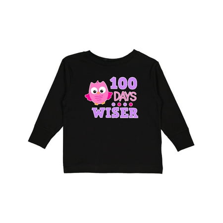 Inktastic 100 Days Wiser with Pink Owl Gift Toddler Toddler Girl Long Sleeve T-Shirt
Inktastic 100 Days Wiser with Pink Owl Gift Toddler Toddler Girl Long Sleeve T-Shirt