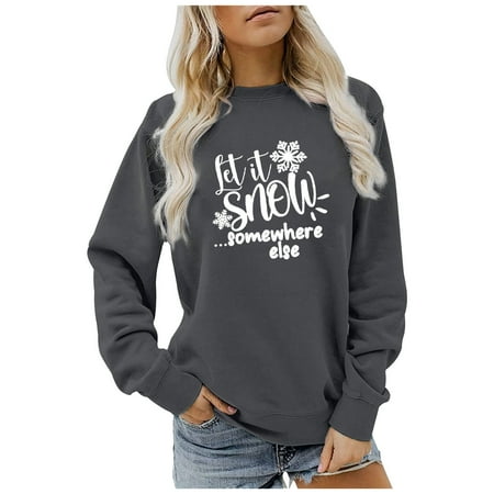 Zedker Winter Clothes Graphic Crewneck Sweatshirt Women Women s Fashion Autumn Loose Print Long Sleeve Blouse Crew Neck Casual Pullover Tops Blouses
Zedker Winter Clothes Graphic Crewneck Sweatshirt Women Women s Fashion Autumn Loose Print Long Sleeve Blouse Crew Neck Casual Pullover Tops Blouses
