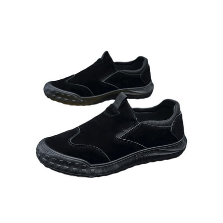 SIMANLAN Men Sneakers Outdoor Work Shoe Comfort Casual Shoes Mens Breathable Loafers Slip-ons Flats Black 8.5
SIMANLAN Men Sneakers Outdoor Work Shoe Comfort Casual Shoes Mens Breathable Loafers Slip-ons Flats Black 8.5