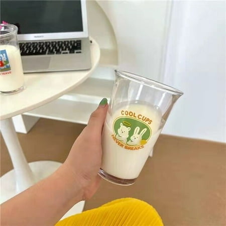 Ins Heat-resistant Pink Letters Glass Cup Coffee Drinking Water Cups with Straw Cold Drinks Juice Glasses Drinkware 350ML
Ins Heat-resistant Pink Letters Glass Cup Coffee Drinking Water Cups with Straw Cold Drinks Juice Glasses Drinkware 350ML