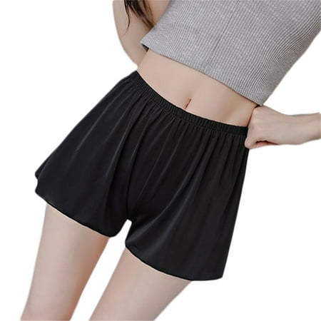 VIEGINE Women Silky Seamless Safety Pants Solid Color Loose Shorts Underwear Lingerie
VIEGINE Women Silky Seamless Safety Pants Solid Color Loose Shorts Underwear Lingerie