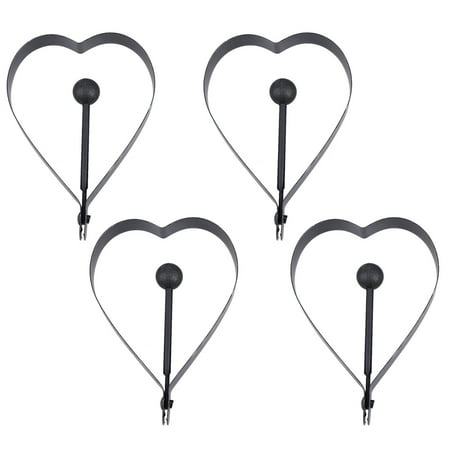 4PCS Stainless Steel Omelette Mold Heart Design Fried Egg Rings DIY Pancake Shaper Cooking Tools for Kitchen
4PCS Stainless Steel Omelette Mold Heart Design Fried Egg Rings DIY Pancake Shaper Cooking Tools for Kitchen