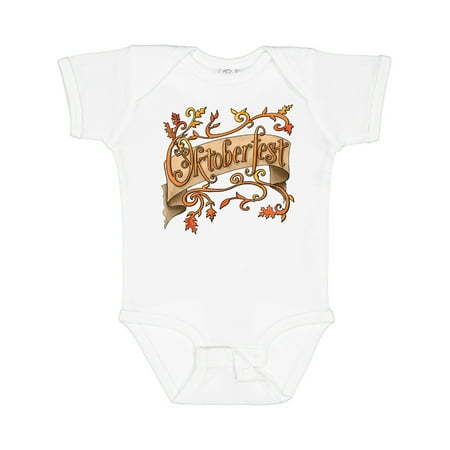 Inktastic Oktoberfest Banner with Orange Autumn Leaves Gift Baby Boy or Baby Girl Bodysuit 
Inktastic Oktoberfest Banner with Orange Autumn Leaves Gift Baby Boy or Baby Girl Bodysuit