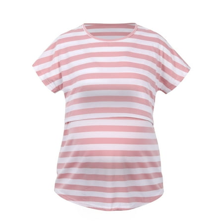 QIPOPIQ Maternity Clothes for Women Clearance Ladies Pregnant Nursing Breastfeeding Top T-Shirt Blouse
QIPOPIQ Maternity Clothes for Women Clearance Ladies Pregnant Nursing Breastfeeding Top T-Shirt Blouse